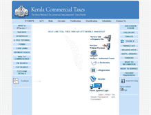 Tablet Screenshot of keralataxes.net